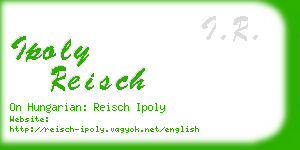 ipoly reisch business card